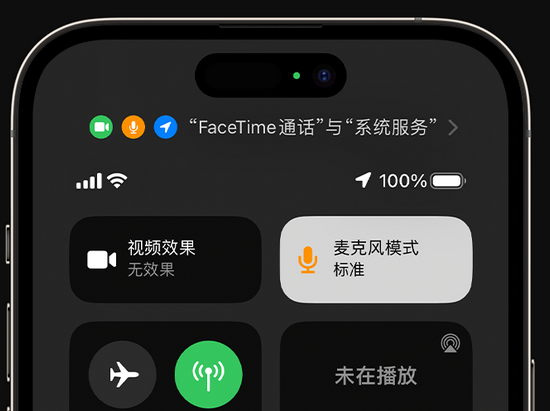 威信苹果授权维修网点分享iPhone在通话时让你的声音更清晰 