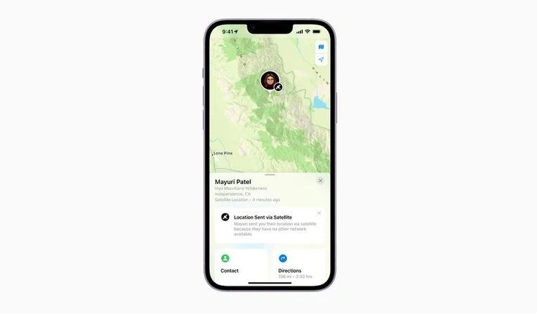 威信苹果14维修分享iPhone14系列中 FindMy功能通过卫星分享位置方法教程 